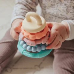 Rainbow Stacker and Teether Toy