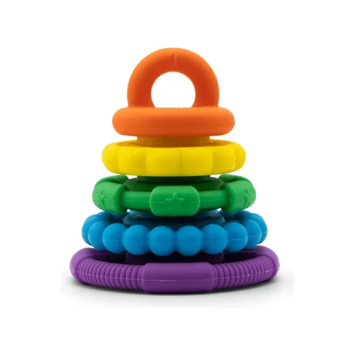 Rainbow Stacker and Teether Toy