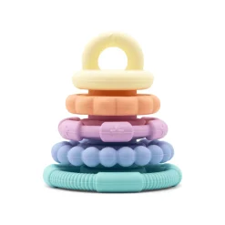 Rainbow Stacker and Teether Toy