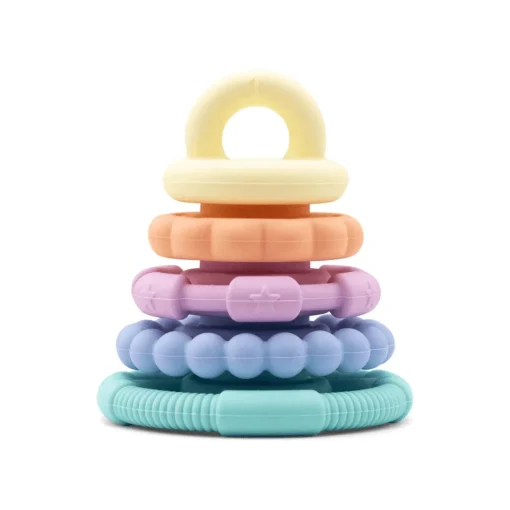 Rainbow Stacker and Teether Toy