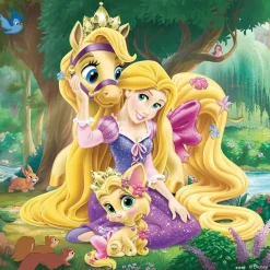 Ravensburger - Disney Belle Cinderella Rapunzel 3x49pc