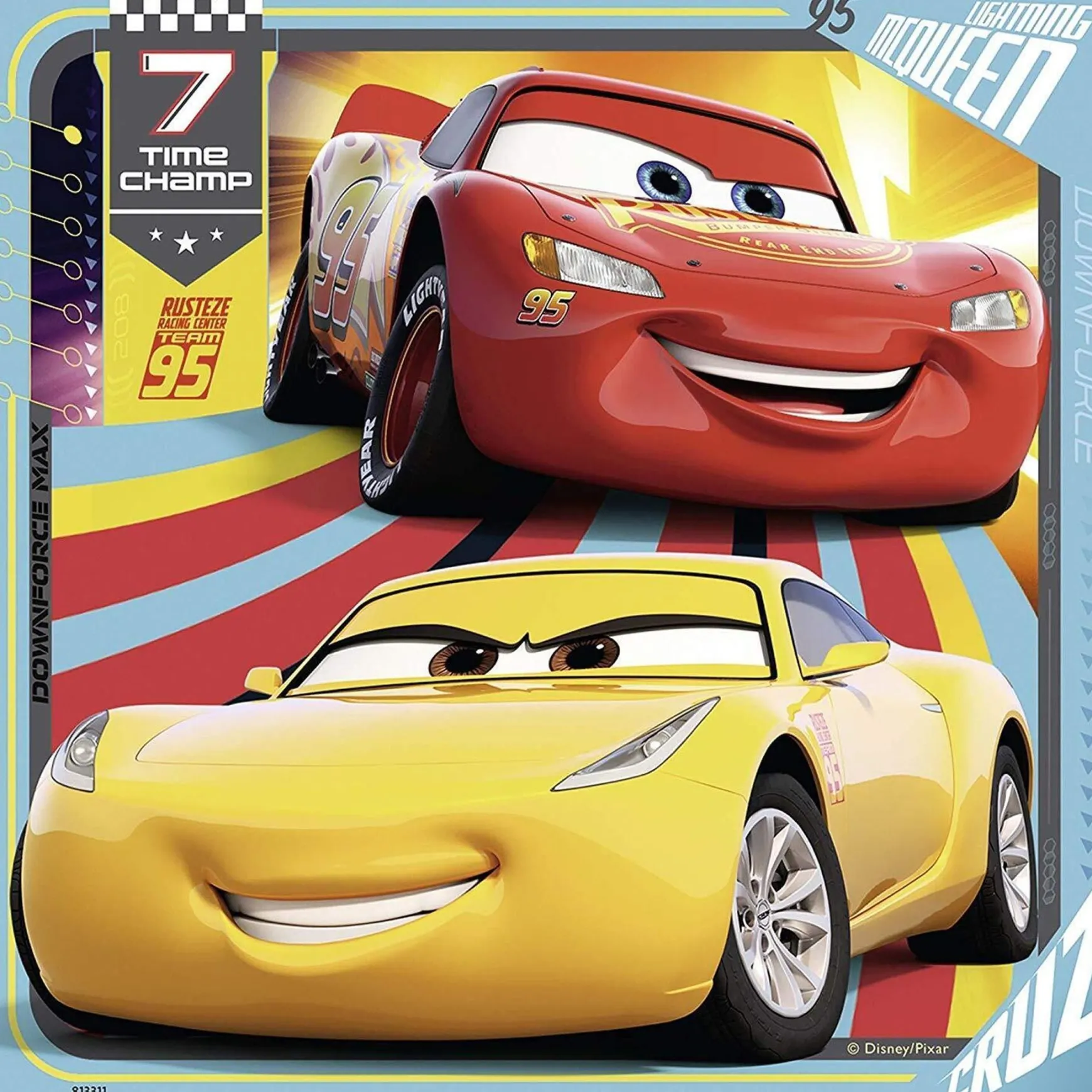 Ravensburger - Disney Cars 3 Collection 3x49 Piece Puzzle