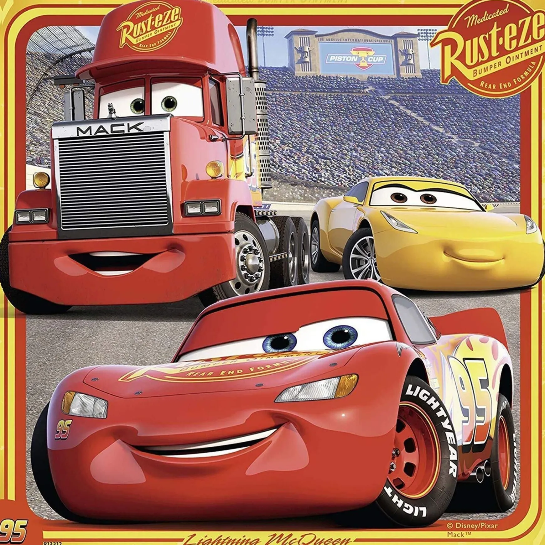 Ravensburger - Disney Cars 3 Collection 3x49 Piece Puzzle