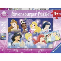 Ravensburger - Disney Princesses Gathering Puzzle 2x24 Pieces