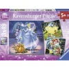 Ravensburger - Disney Snow White Cinderella Ariel 3x49pc