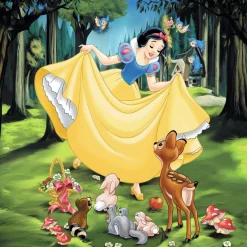 Ravensburger - Disney Snow White Cinderella Ariel 3x49pc