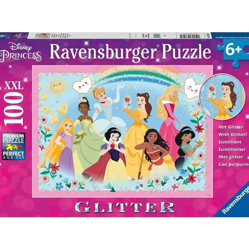 Ravensburger - Disney Strong, Beautiful and Brave Puzzle 100 Pieces