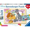 Ravensburger - Disneys Favourite Puppies Puzzle 2x24 Pieces