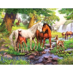Ravensburger - Horses by the stream 300 Piece Puzzle