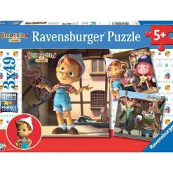 Ravensburger - Pinocchio 3x49pc
