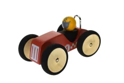Retro Racing Car Red - Large
