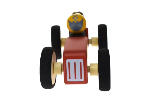 Retro Racing Car Red - Large