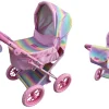 Sally Fay Rainbow Large Deluxe Dolls Pram