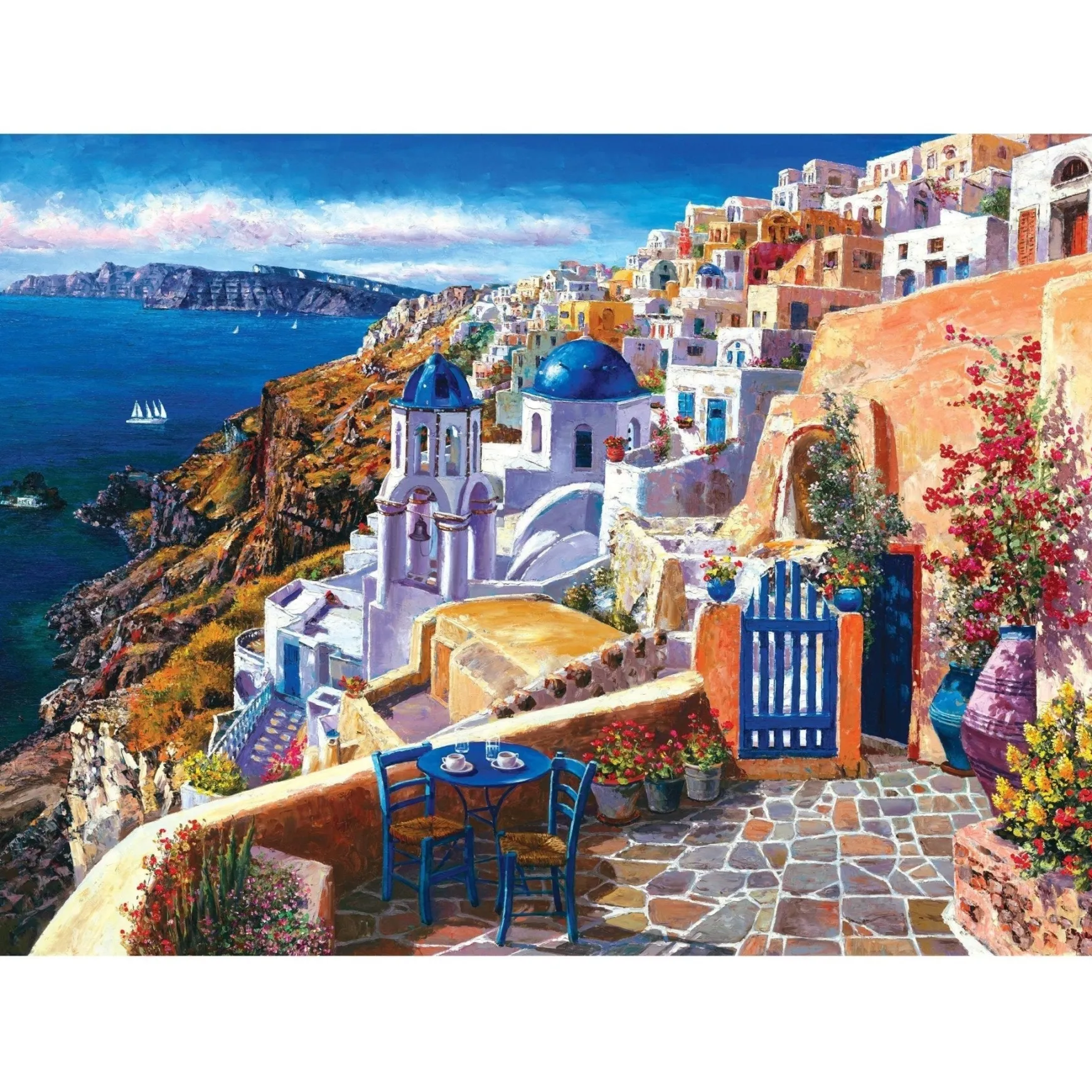 Santorini 1000 Piece Puzzle