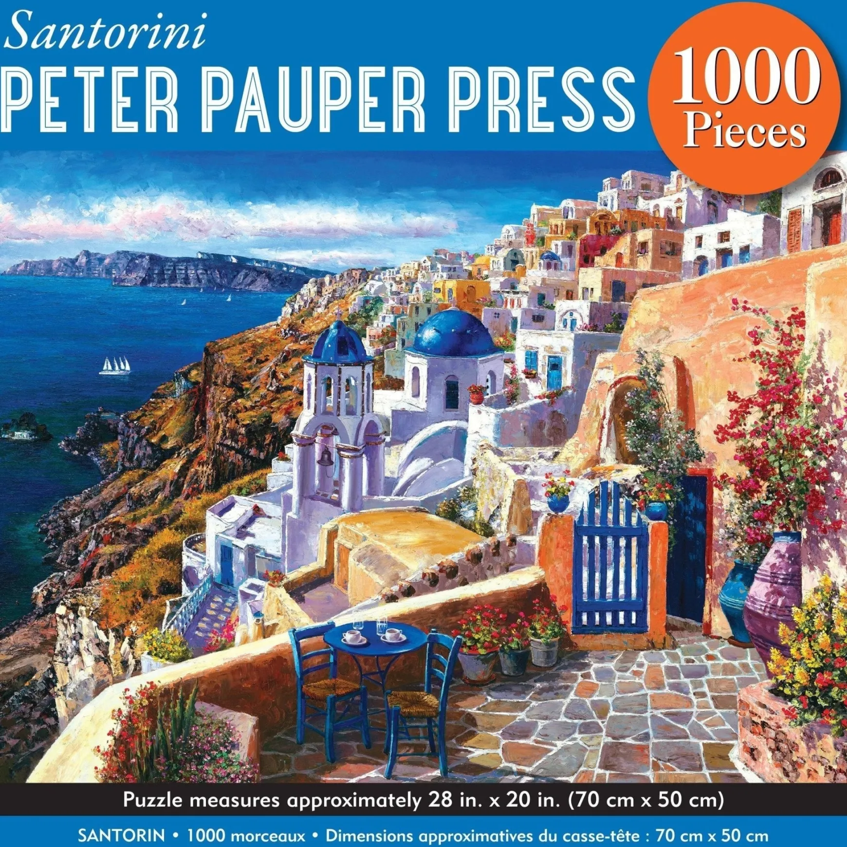 Santorini 1000 Piece Puzzle