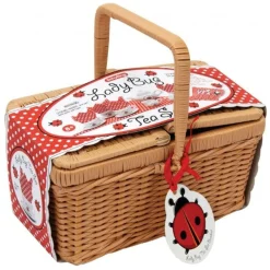 Schylling – Ladybug Tea Set in Basket