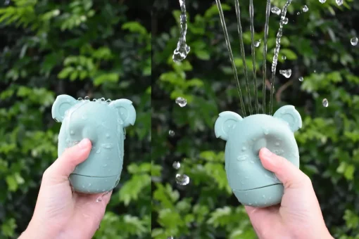 Silicone Brave Beasts Animal Pourers 4 Piece Set- Pastel