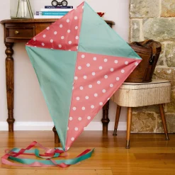 Single Line Kite: Polkadot Diamond