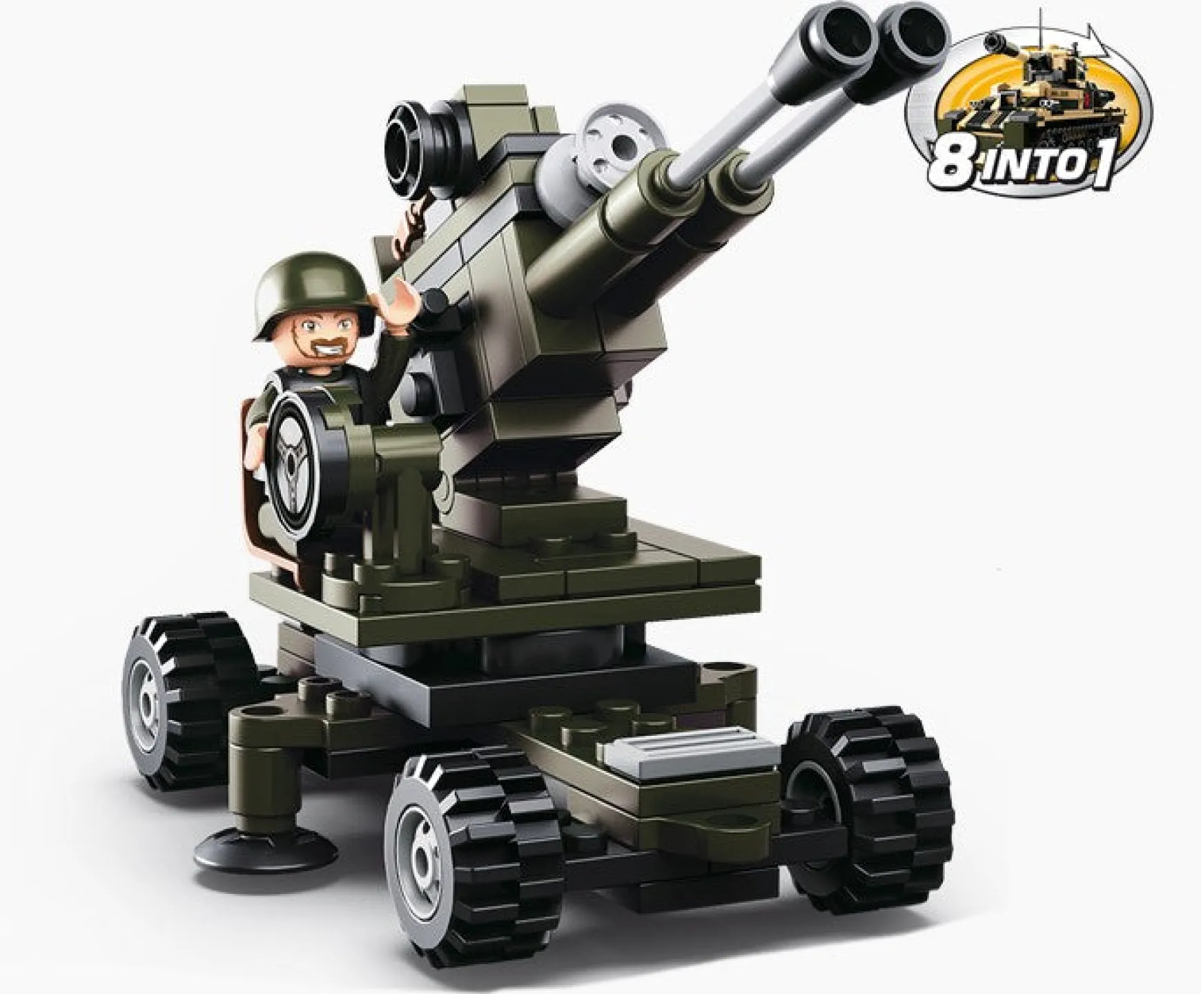 Sluban | Army Artillery 95 Pcs