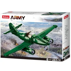 Sluban | Army Battle Of Budapest - Me-262 Fighter 338 Pcs