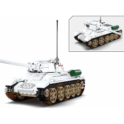 Sluban | Army Battle Of Budapest - T-34/35 Medium Heavy Tank 518pcs