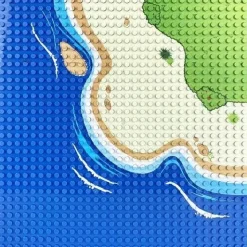 Sluban | Building Base Plates - Ocean Corner