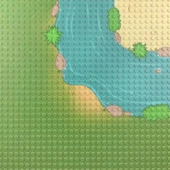 Sluban | Building Base Plates - River Bend