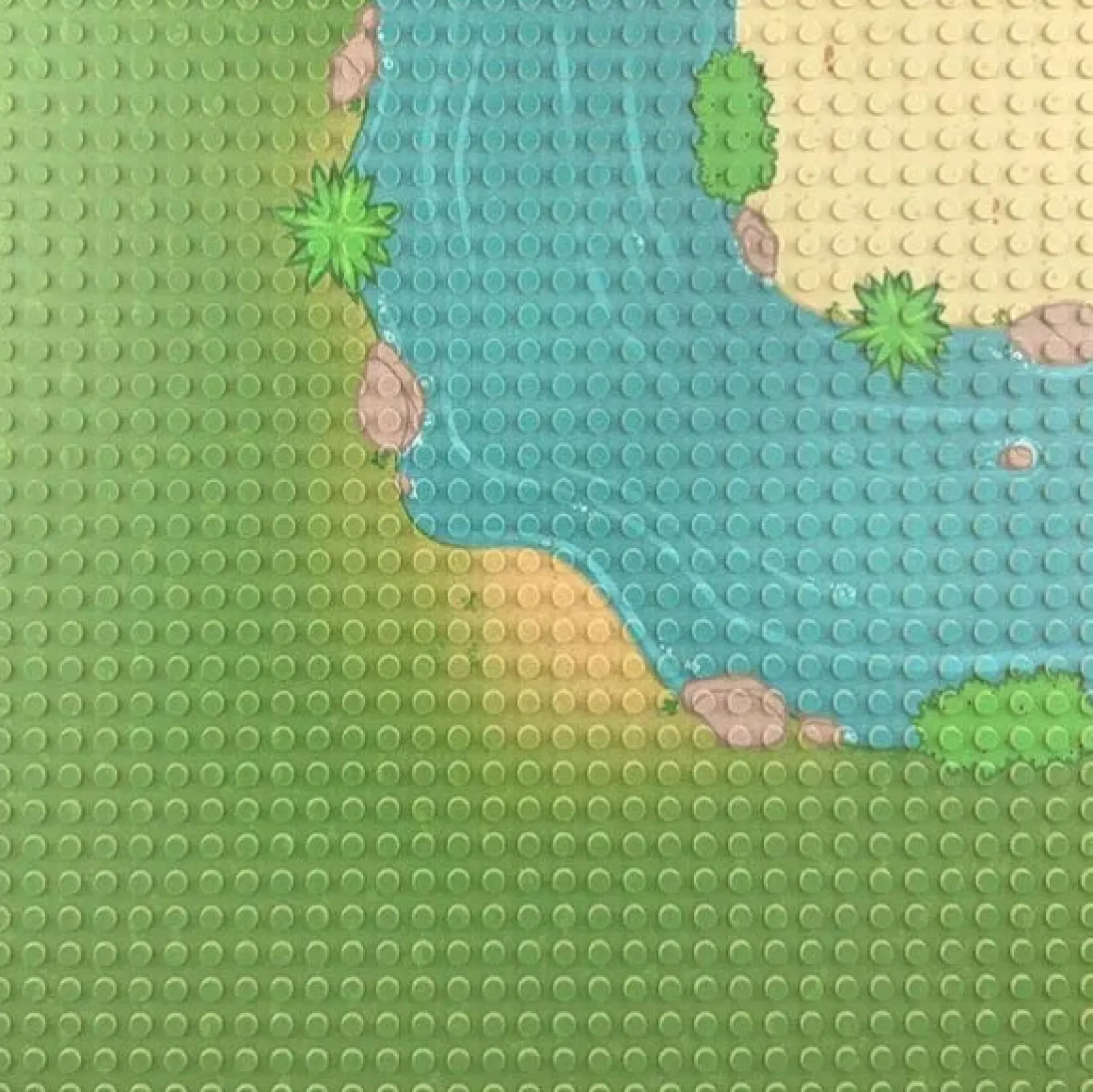 Sluban | Building Base Plates - River Bend