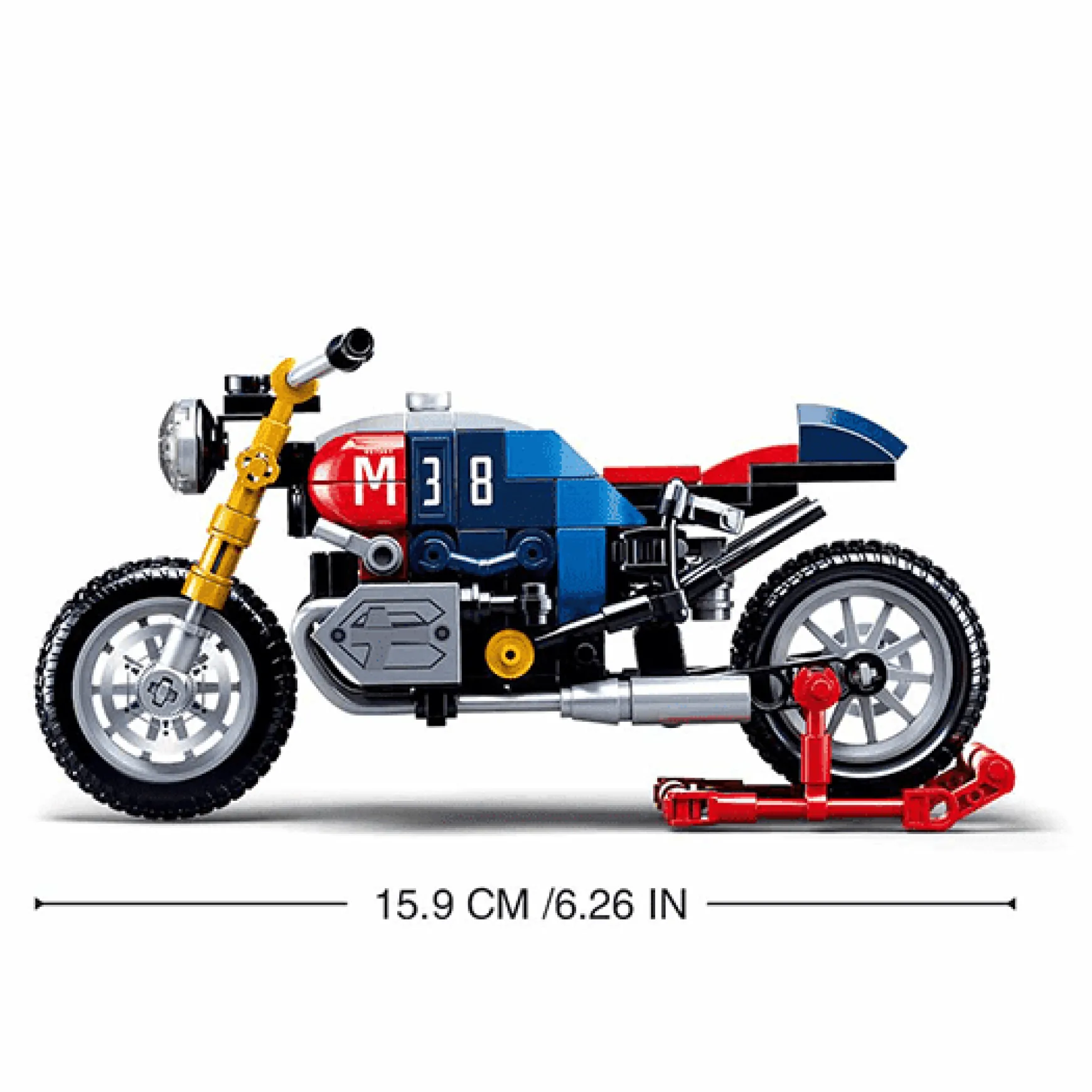 Sluban | Cafe Racer Motorcycle 197 PCS