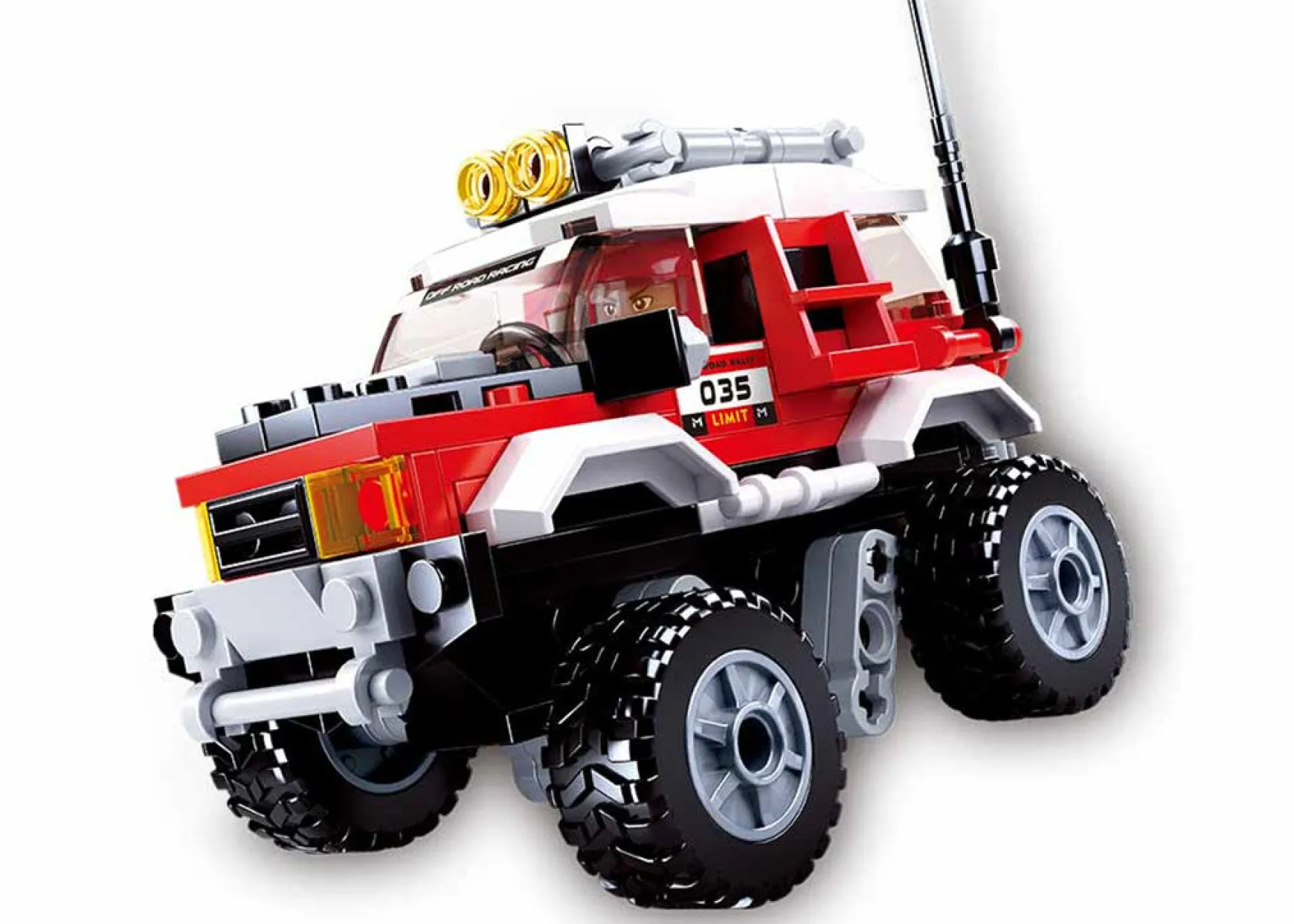 Sluban | Car Club Offroad Red 145 Pcs