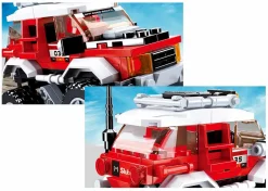 Sluban | Car Club Offroad Red 145 Pcs