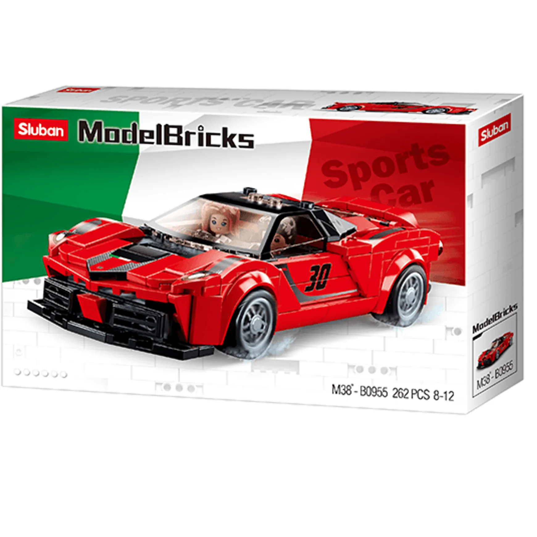 Sluban | Italian Super Car (Red) 262pcs