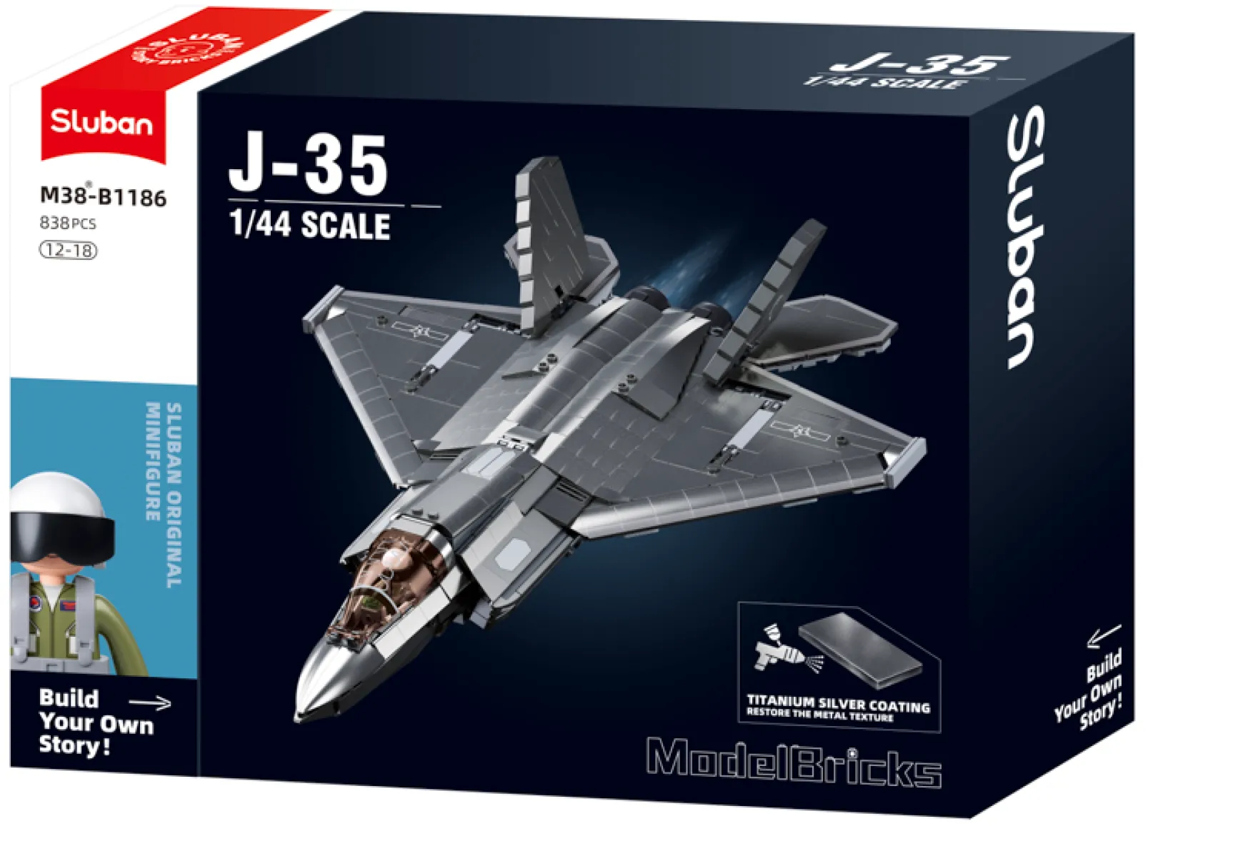 Sluban | J35 Stealth Aircraft