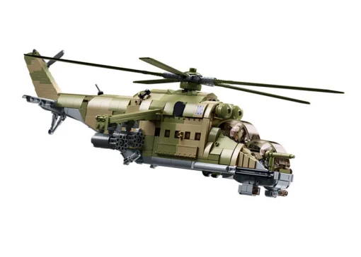 Sluban | MI-24S Helicopter Gun/S 893 Pieces