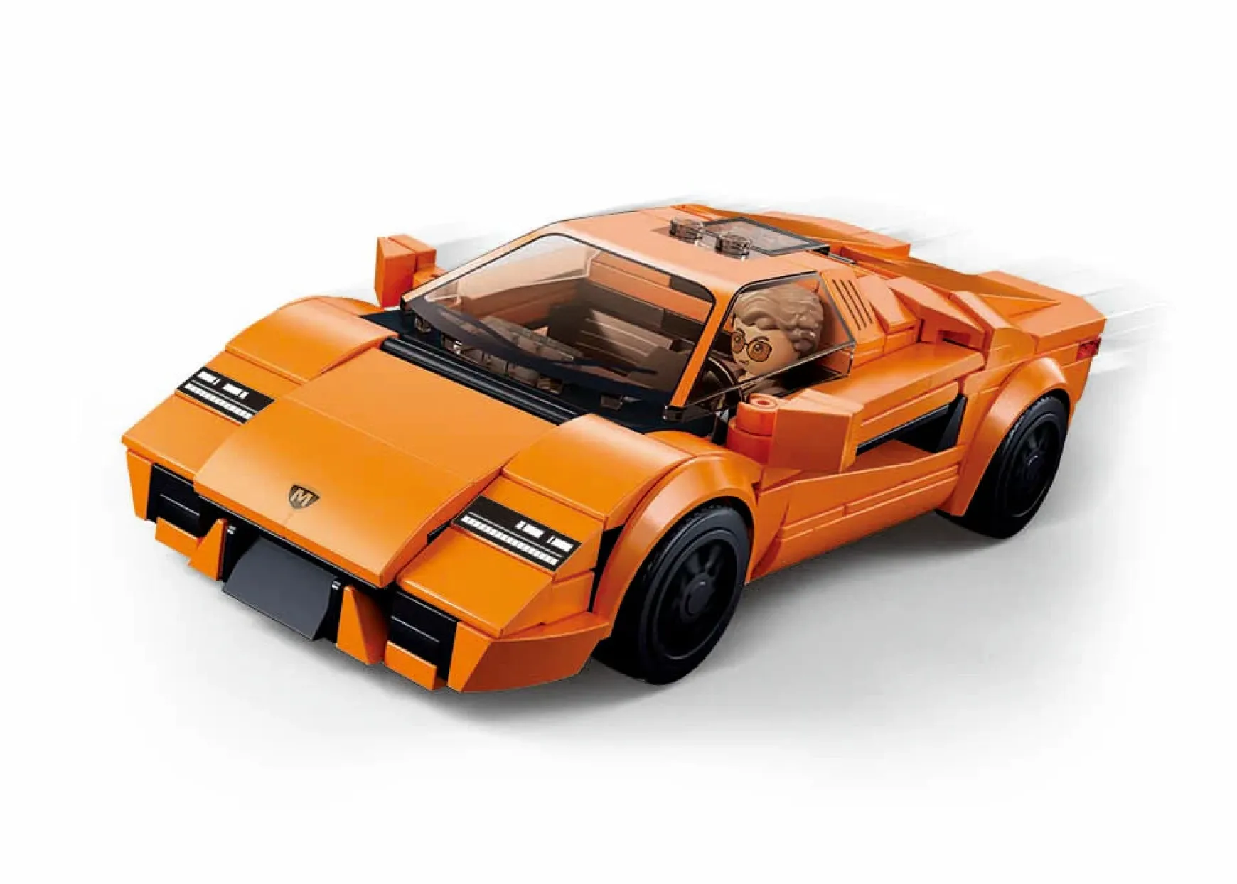 Sluban | Model Bricks | 2020 Sports Car Orange Scale 1:32 264 Pcs