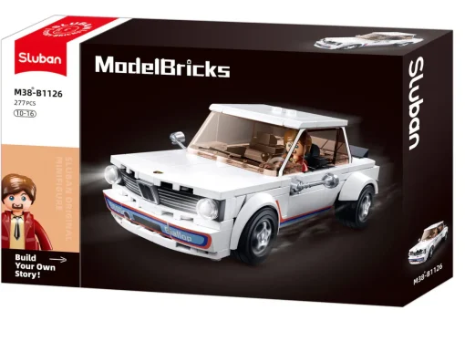 Sluban | Model Bricks | Classic Car Bema Scale 1:32 277 Pcs