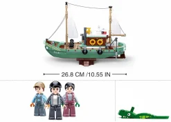 Sluban | Model Bricks | Fishing Boat 610 Pcs