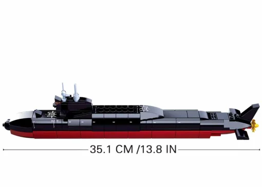 Sluban | Model Bricks Submarine Scale 1:450 269 Pcs
