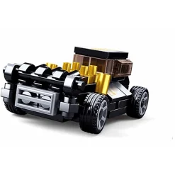 Sluban | Power Bricks Pull Back Car - Black Mod Rod