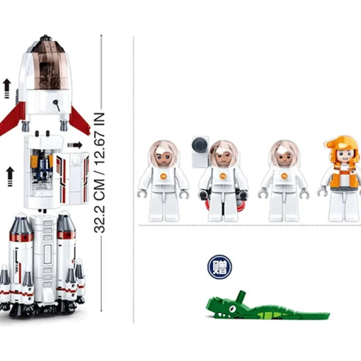 Sluban | Space Saturn Expidition Rocket 468pcs