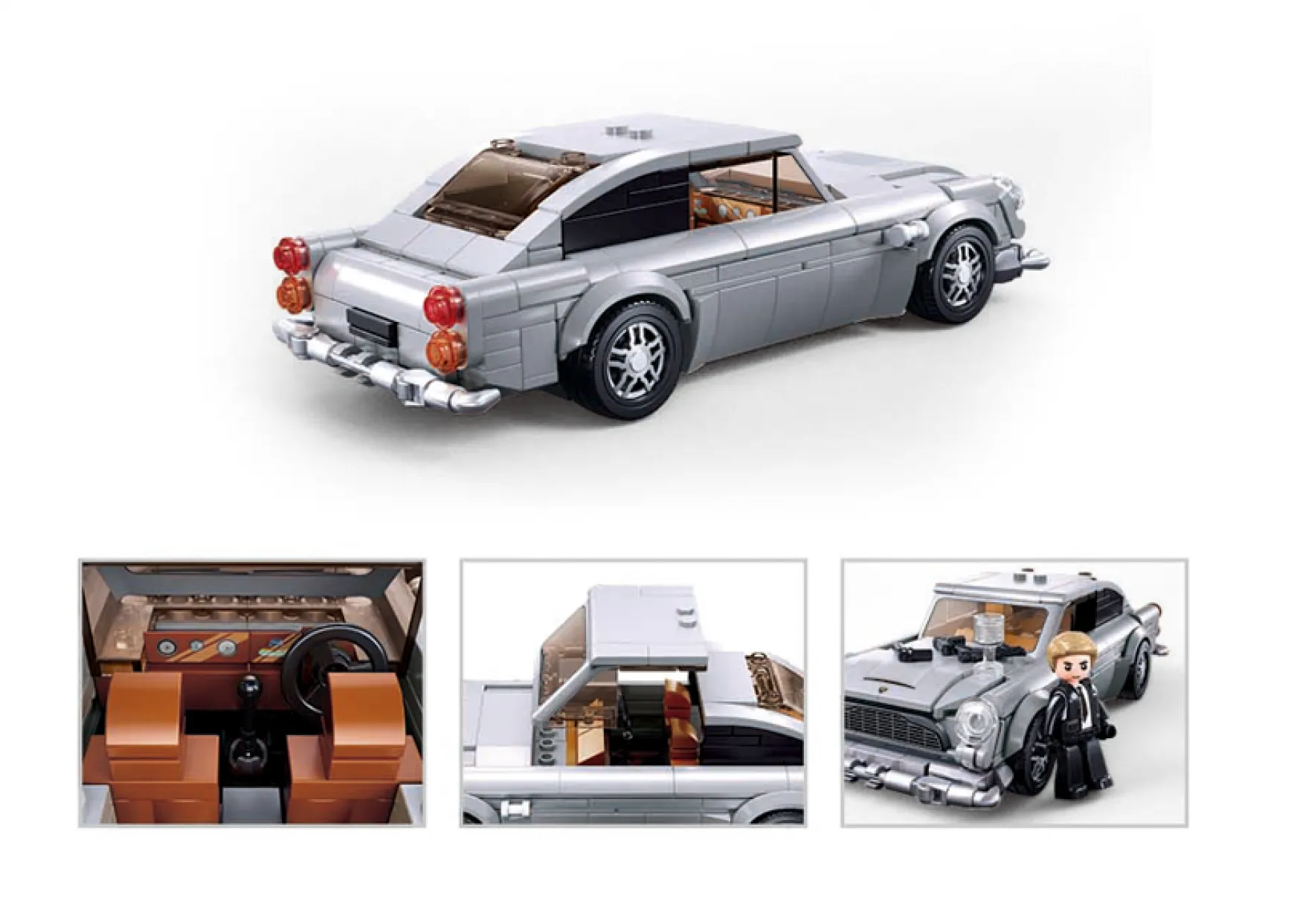 Sluban | Sports Car Aston 325 Pieces