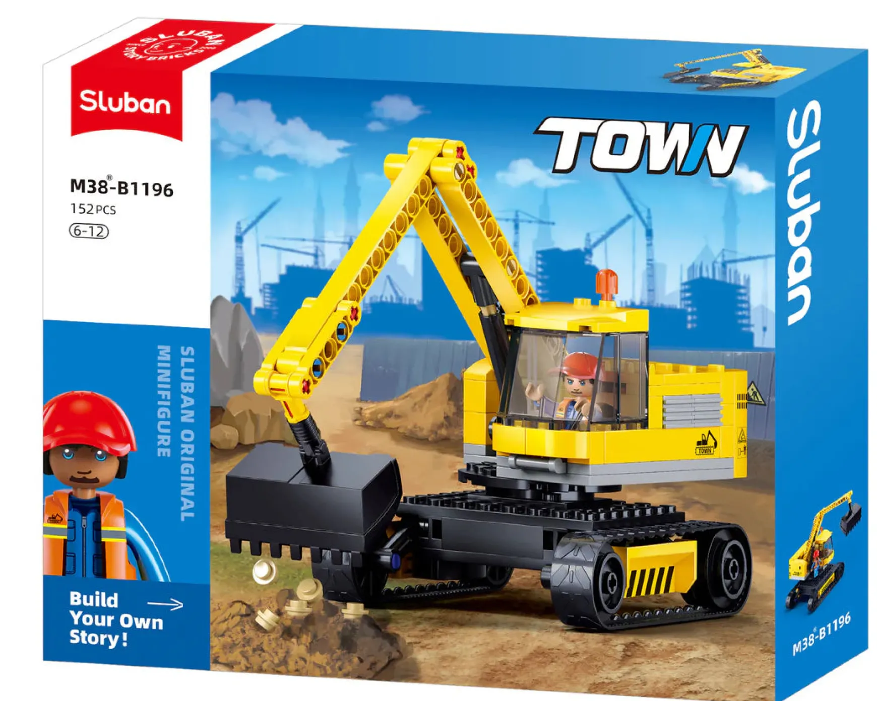 Sluban | Town | Excavator 152 Pcs