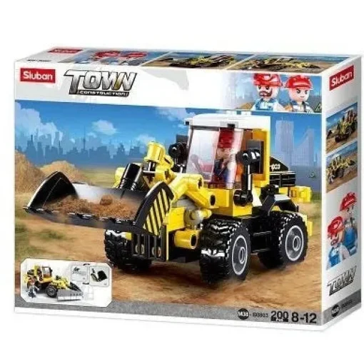 Sluban | Town Dozer/Plow 200 Pcs