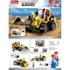Sluban | Town Dozer/Plow 200 Pcs
