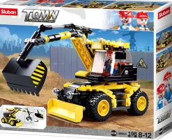 Sluban | Town Excavator/Lifter 195 Pcs