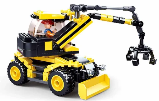 Sluban | Town Excavator/Lifter 195 Pcs