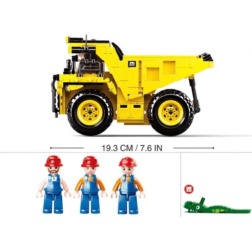 Sluban | Town Mining Dumptruck 416pcs