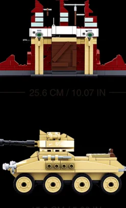Sluban | WW2 Battle Of Stalingrad 479 Pcs