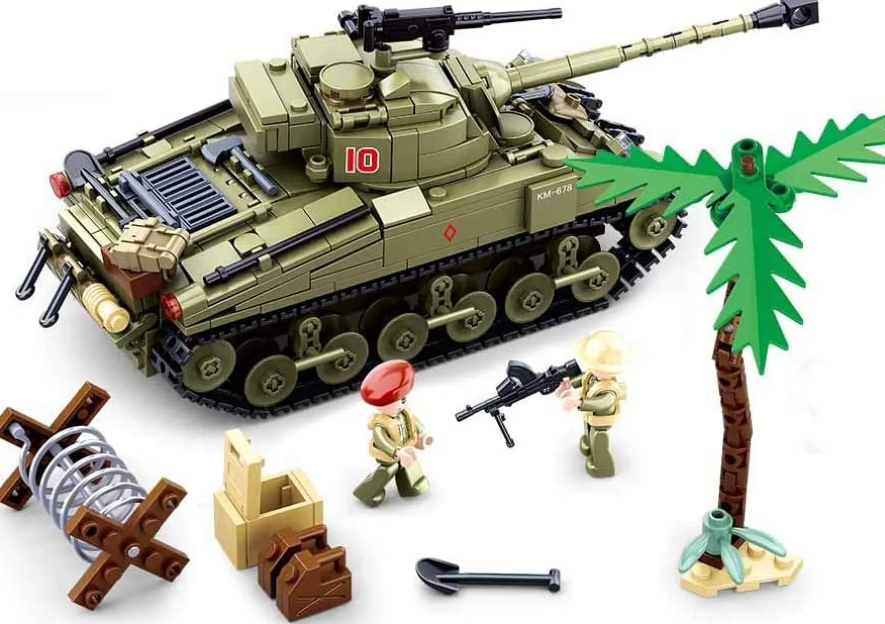 Sluban | WW2 Battle Scene 790 Pcs