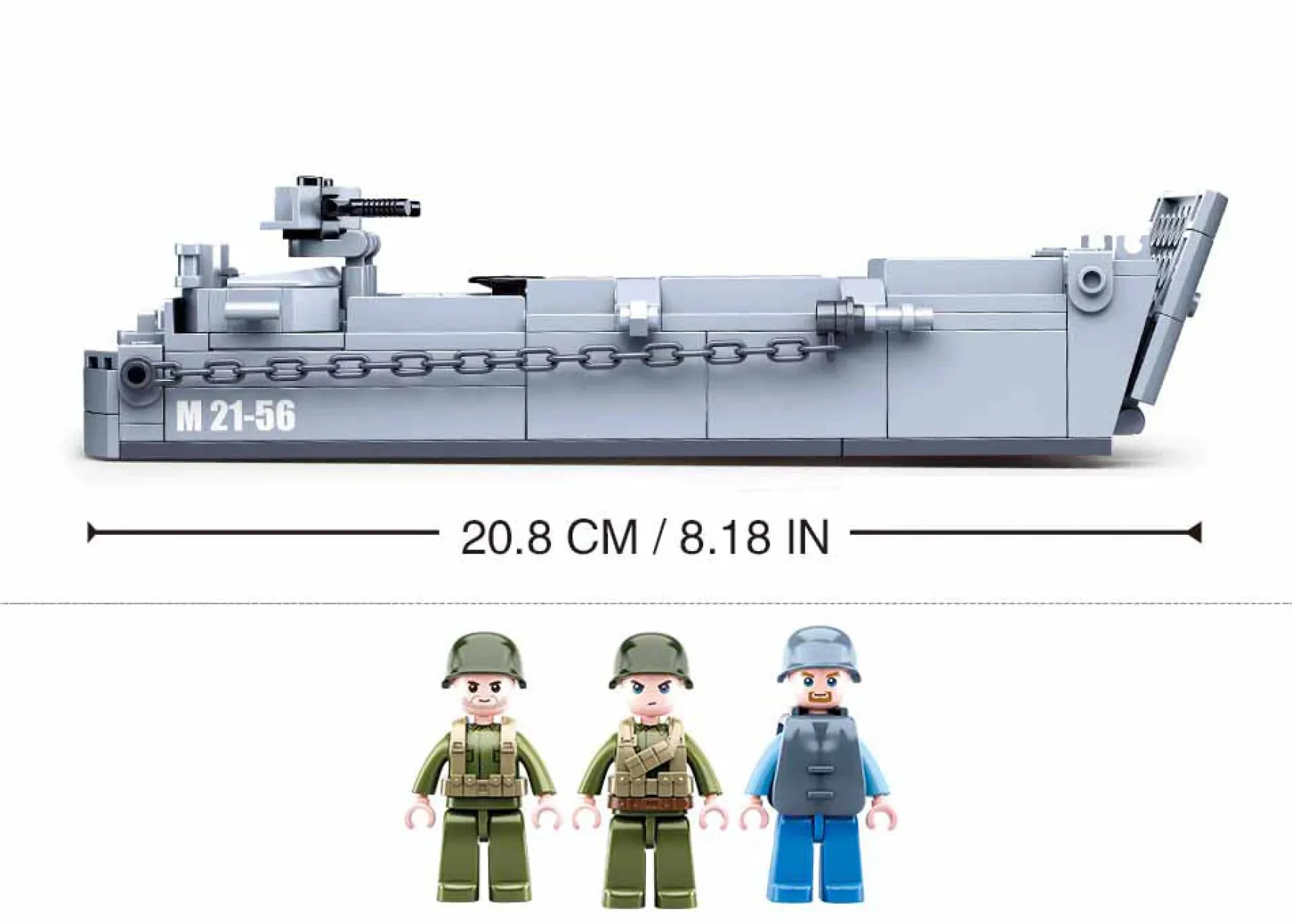 Sluban | WW2 Higgins Landing Craft 182 Pcs
